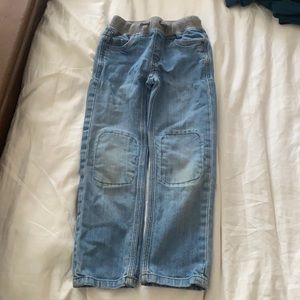 Hanna Andersson Double knee kickstart jeans